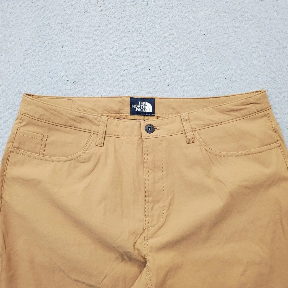 The North Face Chino Pants Mens 36 Brown Hiking Performance Straight Leg